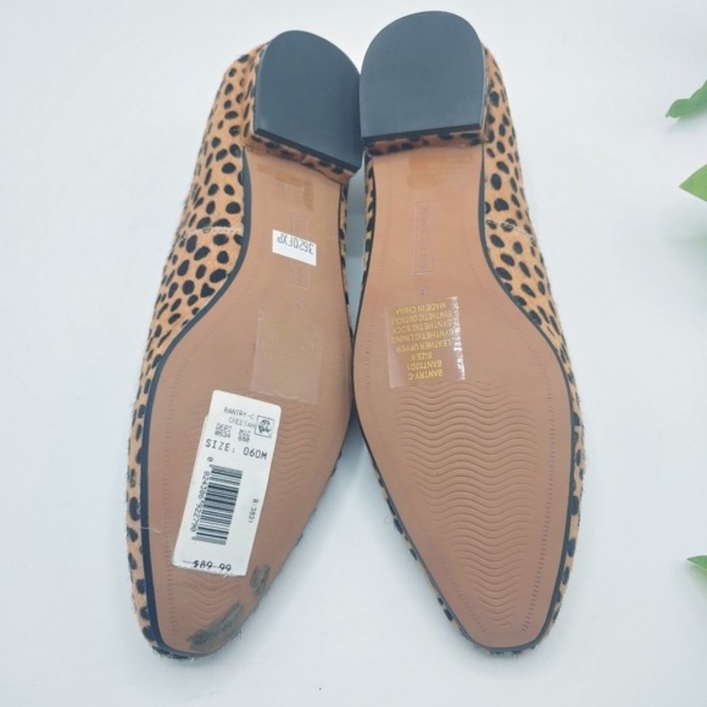 Steven By Steve Madden Bantry Genuine Calf Hair Flats 6M NEW IN BOX - Picture 6 of 7
